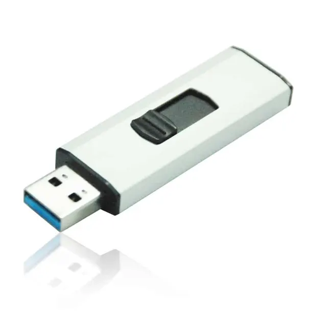 Mediarange 8GB USB 3.0 Superspeed Black/Silver MR914