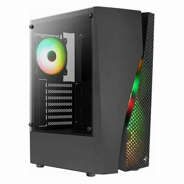 Aerocool Wave v3 (12cm RGB fans x 4 included) Mid PC Case (ACCM-PV35143.11)