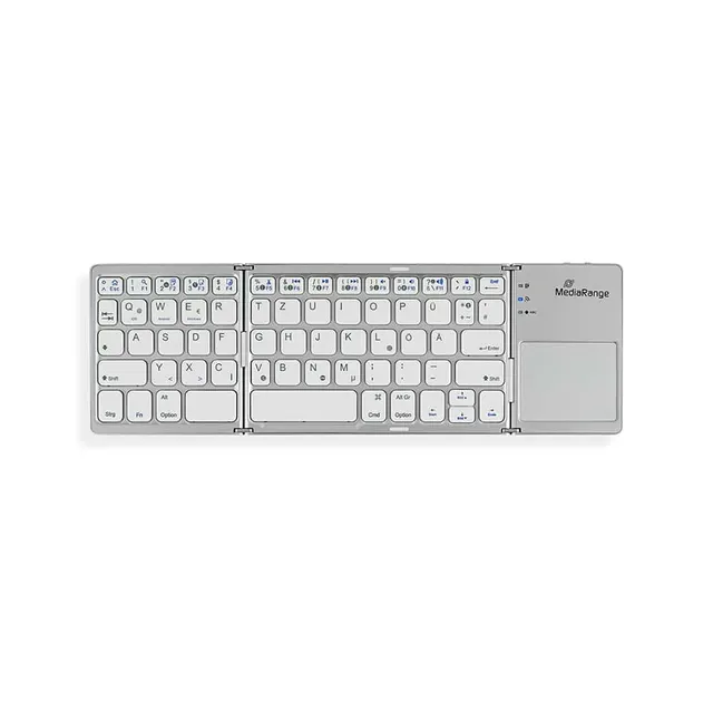 Mediarange Keyboard Wireless, Bluetooth with Touchpad MROS133-GR