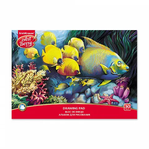 Erichkrause Artberry Drawing Pad Undersea World A4 30 Sheets 46910
