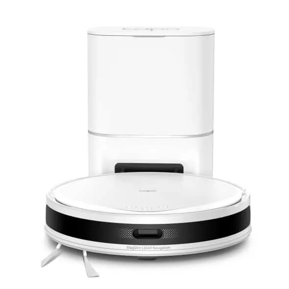 Tp-Link Tapo RV20 Max Plus Robot Vacuum Cleaner with Mop & Auto-Empty Dock White