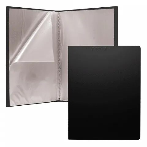 Erichkrause Display Book Classic 30 Pockets A4 Black N.43077