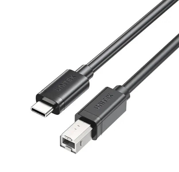 Unitek USB 2.0 Usb-C to Usb-B Printer Cable 2M A-B M/M C14140ABK