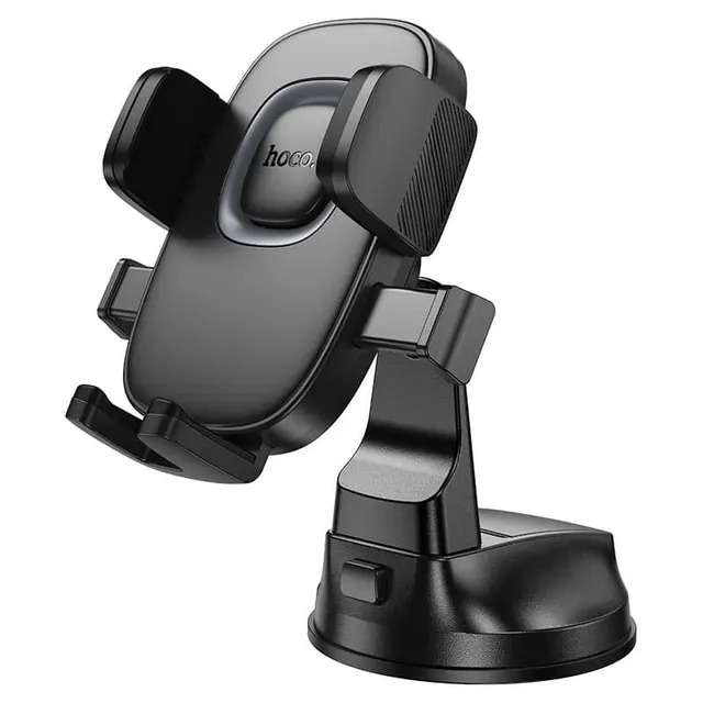 Hoco H76 Crown Magnetic Car Phone Holder Metal Gray