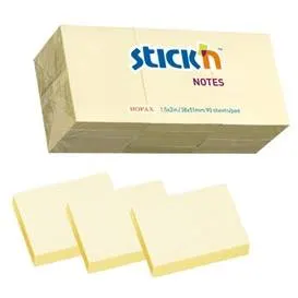 Stick Notes 38X51MM YELLOW(3 PCS)N.21127