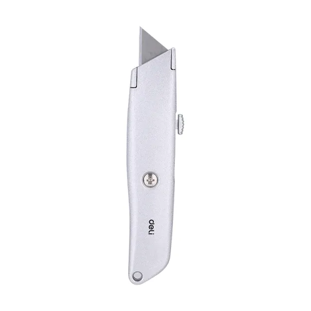 Deli Cutter/Utility Knife 15MM Aluminum Soft-Touch DL-E2100