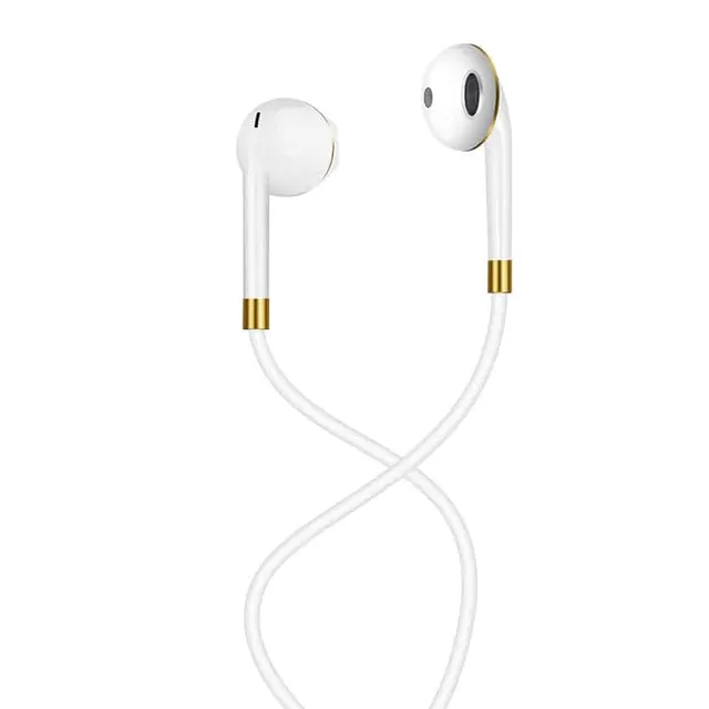 Hoco M1 Original Wired Earpods with Jack 3.5'' Connector White
