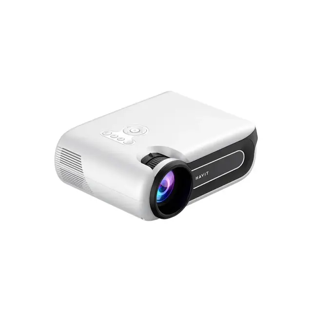 Havit Smart Projector 1080P HD (supports 4K) PJ209A Pro-Eu White