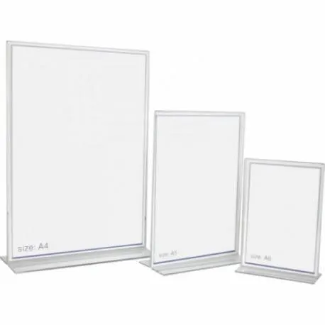 Acrylic Stand A5-KEJEA T-Shape K-6005