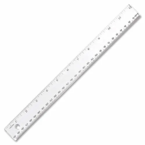 Ruler Plastic 30CM(AGR.) "Dasos" D3001