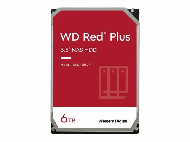 Western Digital HDD 6TB 3.5" Sata Red Plus WD60EFPX