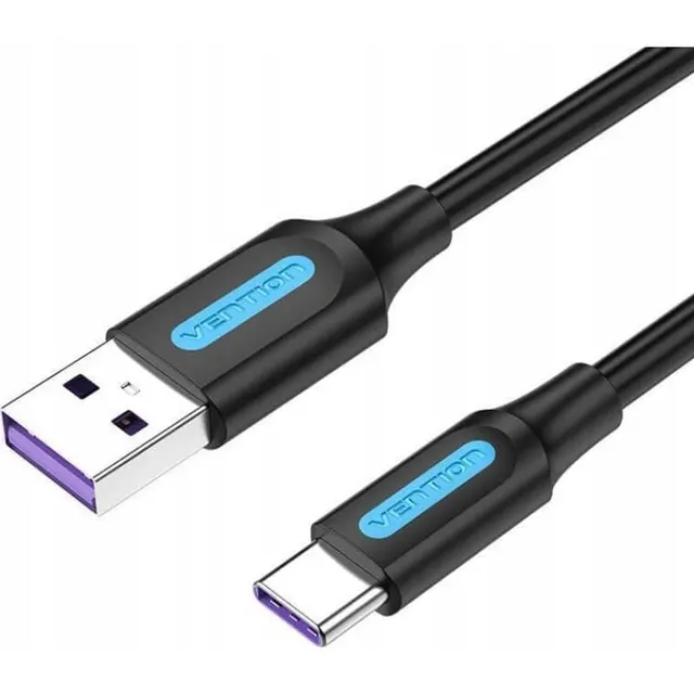 Vention Usb-A to Usb-C Cable 3M Black (Corbi)