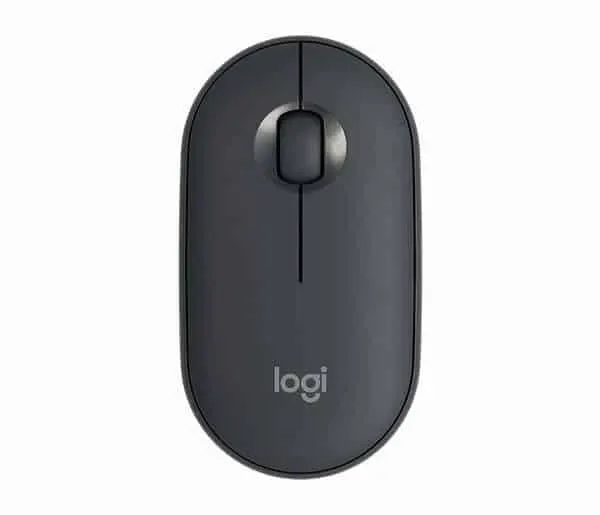 Logitech Mouse M350 Pebble Wireless/Bluetooth Silent Black 910005718