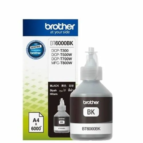 Brother Ink Cartridge BT6000B Black DCP-T300/500W