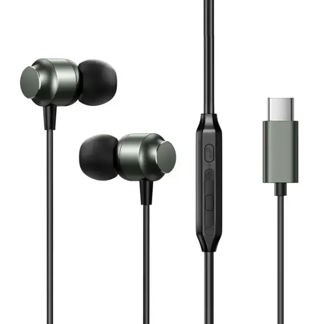 Joyroom Wired Usb-C Earphones JR-EC06 Dark Grey