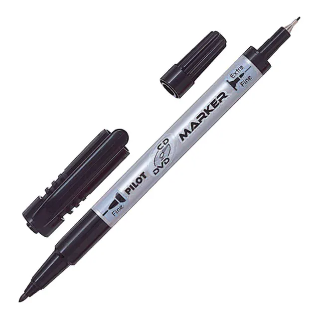 Pilot Marker Twin for CD Black Sca-Tmcd-B