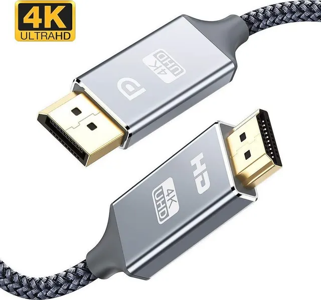 Powertech Cable DisplayPort male to HDMI male 2m - CAB-DP031