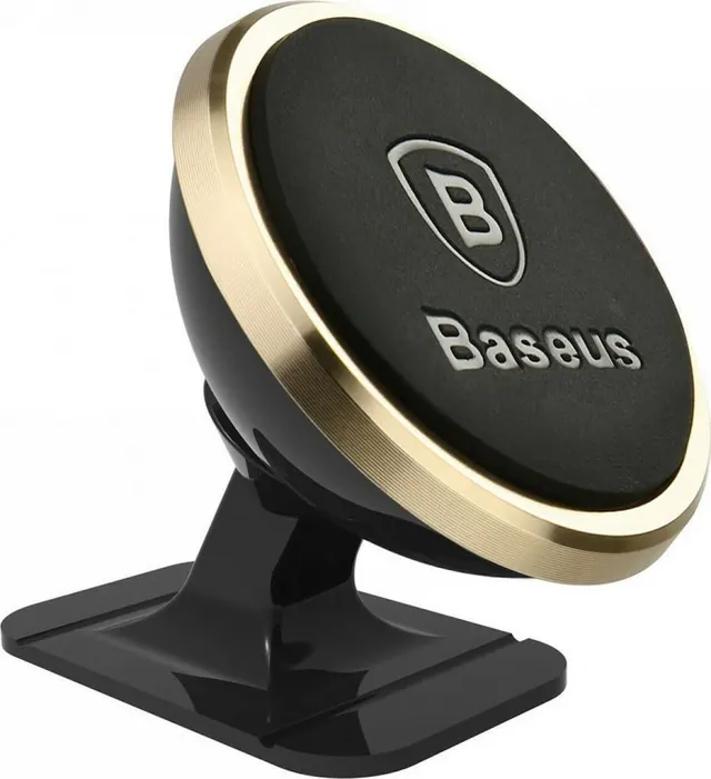 Baseus Car Mount 360-DEGREE Magnetic Mount Holder Luxury Gold BASSUGENT-NT0V