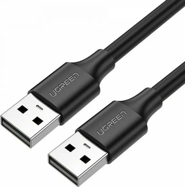 Ugreen USB 2.0 Cable (Male) to USB 2.0 (Male) 2M Black (US12810311)