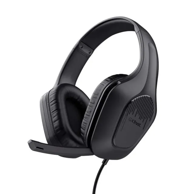 Trust Gaming Headset Zirox GXT415 Lightweight One Jack Black 24990