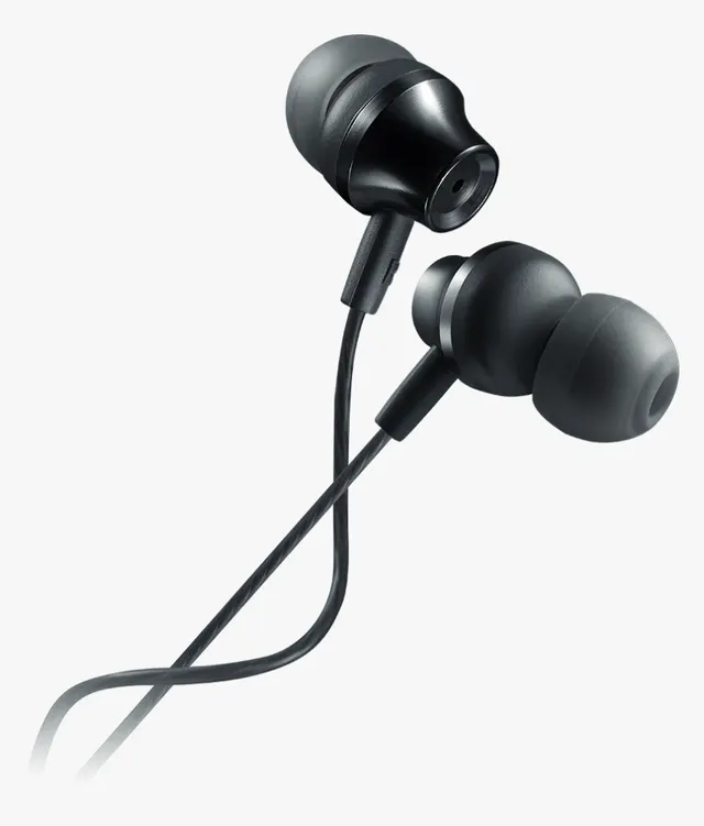 Canyon EP-3 Stereo Earphones With Microphone Dark Grey Cab CNE-CEP3DG