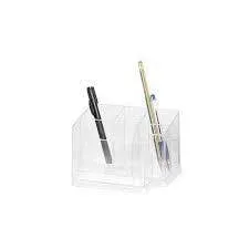 Forpus Desk Organizer 6 Sections Clear F30518