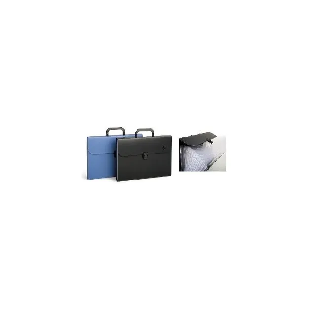 Forpus Expanding Briefcase File A4 W/Handle F21644