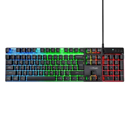 Trust Gaming Keyboard Azor GXT835 Black GR 23969