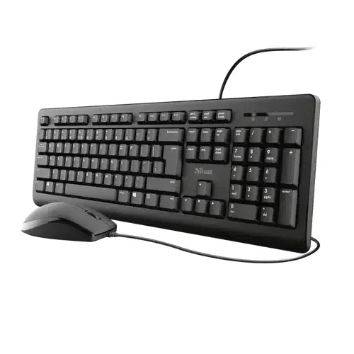 Trust Primo Wired Keyboard & Mouse Us 23970