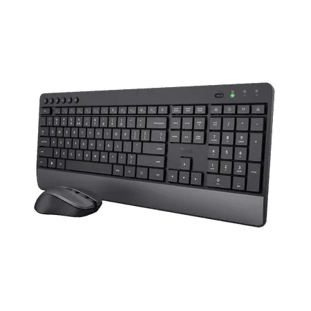 Trust Wireless Keyboard & Mouse Trezo GR Black 24918