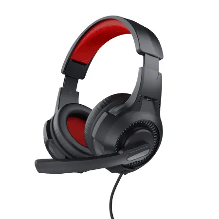 Trust Gaming Headset One Jack Black/Red 24785
