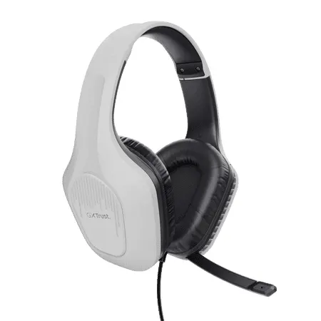 Trust Gaming Headset Zirox GXT415PS for PS4/5 Lightweight One Jack White 24993