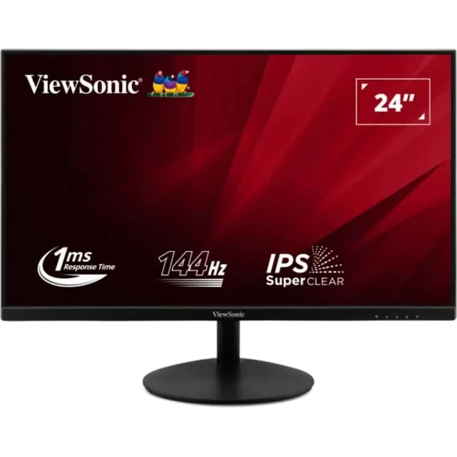 Viewsonic Monitor 23.8" Full-HD Ips 144Hz Hdmi/Vga VA24E2-H