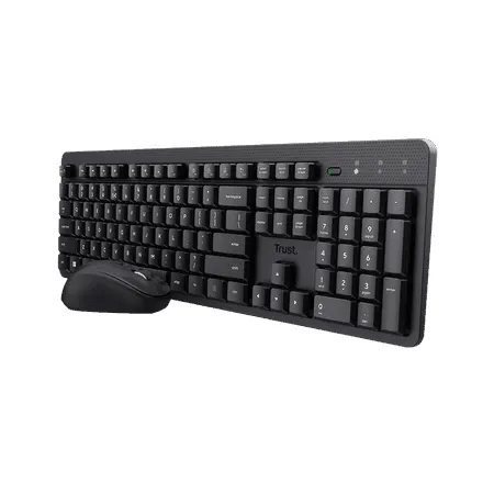 Trust Wireless Silent Keyboard & Mouse Ody Ii GR Black 25364