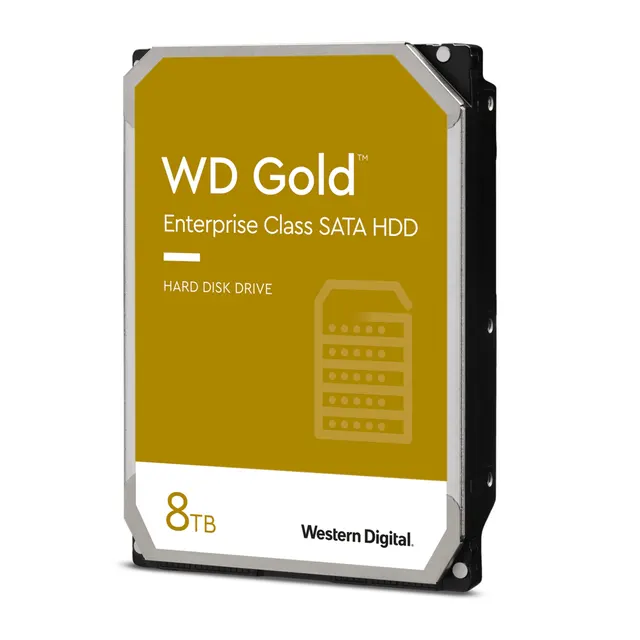 Western Digital HDD 8TB 3.5"/256MB Sata Cache Gold WD8004FRYZ