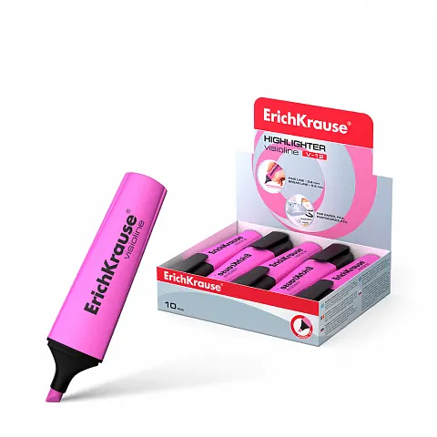 Erichkrause Highlighter Visioline V-12 Pink 32498