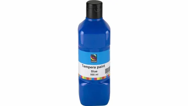 Omega Tempera Paint 500ML Blue TP-0