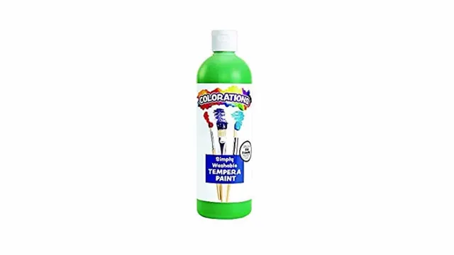 Omega Tempera Paint 500ML Leaf Green TP-13