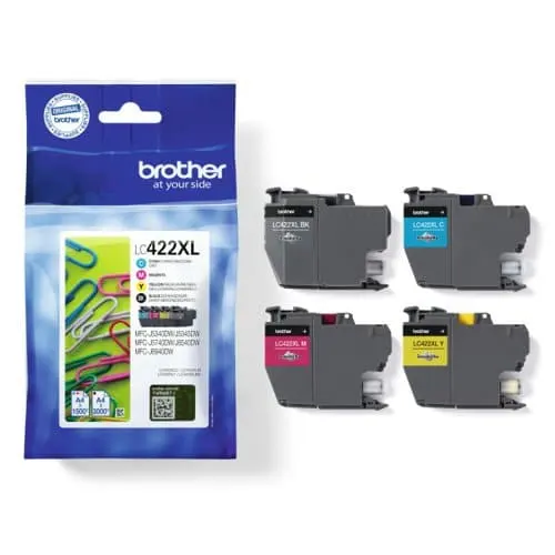 Brother Ink Cartridge LC422XL Multipack (B/C/Y/M)