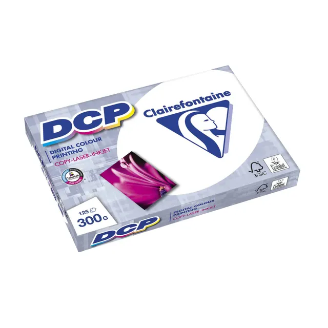 DCP Paper White A4 300GR (125 Sheets) N.3801