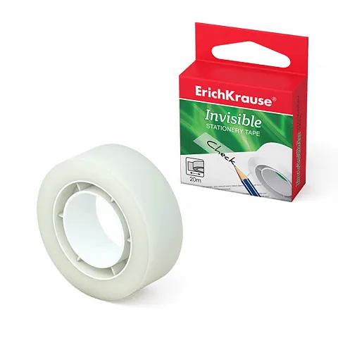 Erichkrause Stationery Tape Invisible 18x20 40199