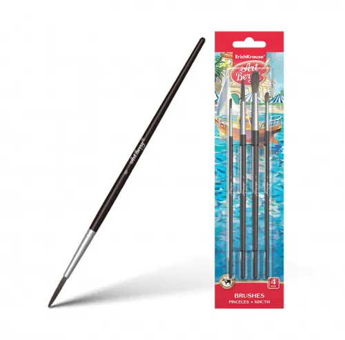 Erichkrause Artberry Brushes for Watercolors and Poster Painds Pony Hair 36123
