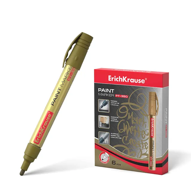 Erichkrause Paint Marker PT-350 Gold 37294