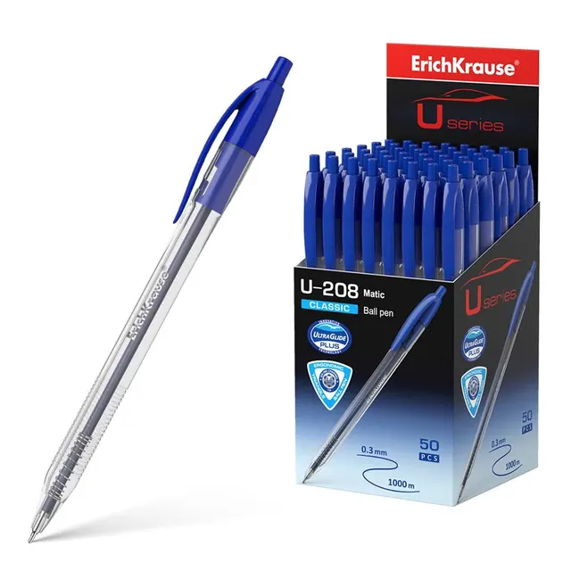 Erichkrause Retractable Ballpoint Pen Classic Matic U-208 49570