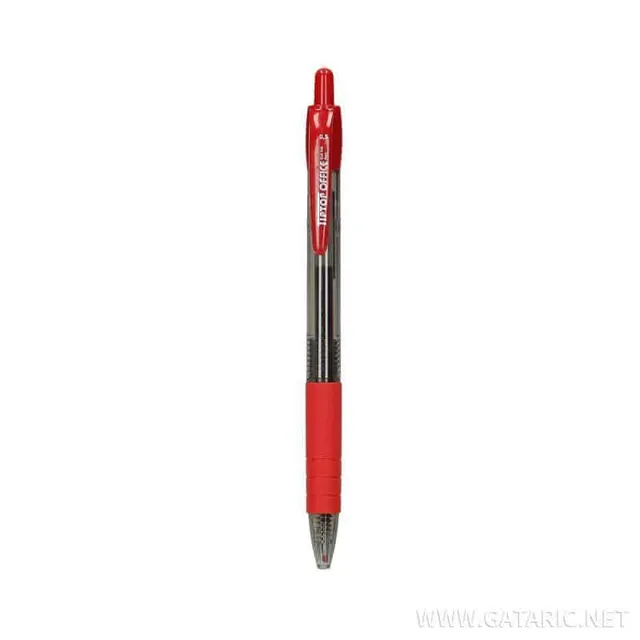 Tto Classic Retractable Gel Pen 0.5 Red 402625