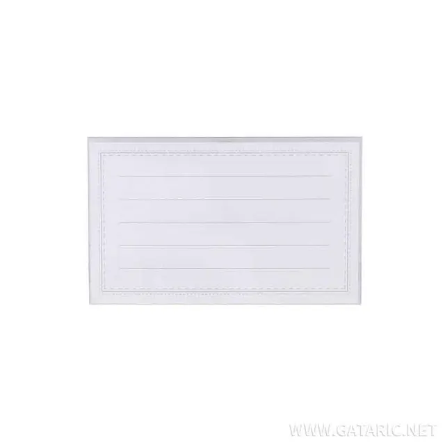 Tto Name Badge 60X90MM with Clamp Clip 403380