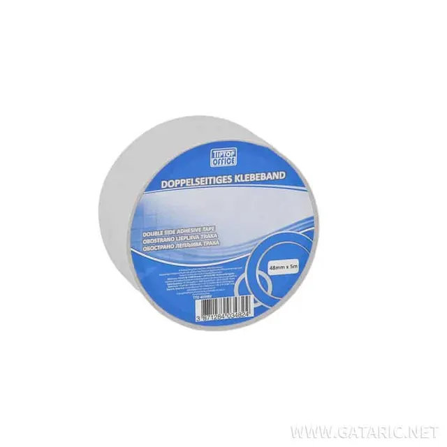 Tto Double Sided Tape 48X5M 403482 White