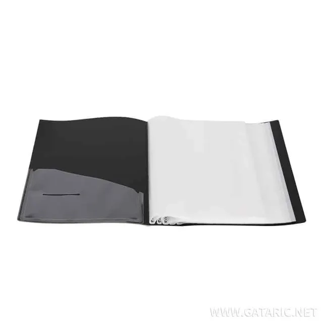 Tto Display Book 80 Pockets 404454 Black