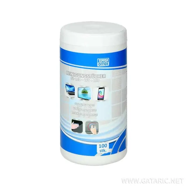 Tto Wet Screen Cleaning Wipes for Smartphones/Notebooks 100/1 405152