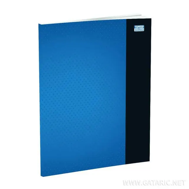 Tto Notebook Kladden A4 Hard Cover 96 Sheets Blue 407486